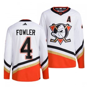 Anaheim Ducks tröja cam fowler Adidas 2022-23 Vit Reverse Retro 2.0 Authentic - NHL Tröjor Herr